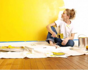 Как красить стены