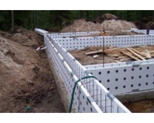 Фундамент для дома из пеноблоков