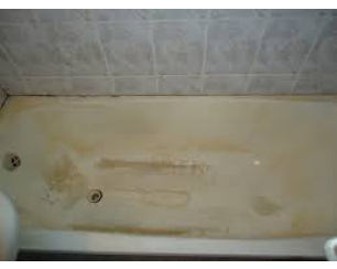 Как очистить ванну от желтизны