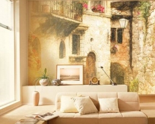 Фрески в современном интерьере