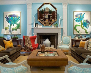 Эклектика в интерьере помещений