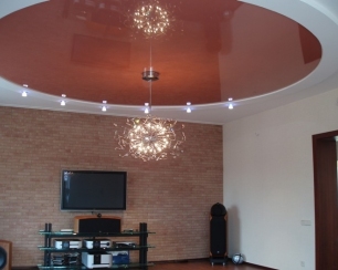 Натяжные потолки без нагрева