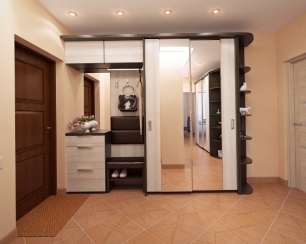 Шкаф-купе в прихожей. Особенности
