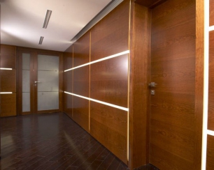 Монтаж стеновых панелей