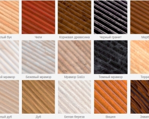 Выбор декоративной решетки внутрипольного конвектора.