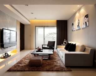 Обставляем гостиную: интерьер, декор и деревянная мебель