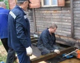 Как приподнять деревянный дом