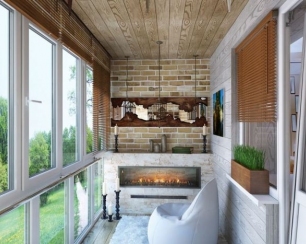 Как можно обустроить балкон