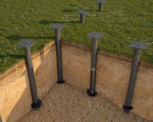 Свайный фундамент под ключ цена