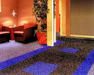 Характеристики ковровой плитки из антрона