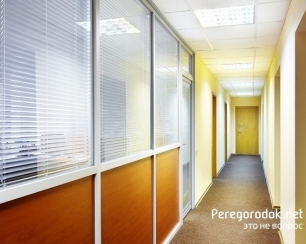 Офисные перегородки на алюминиевых каркасах