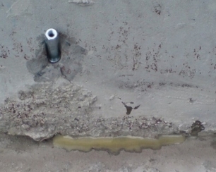 Инъектирование бетонных стен