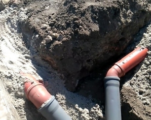 Наружная канализация своими руками