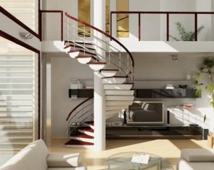 Выбор лестницы для частного дома