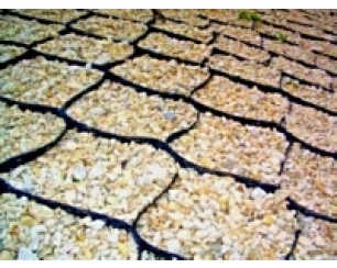 Использование георешетки для откосов