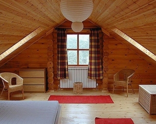 Преимущества мансарды