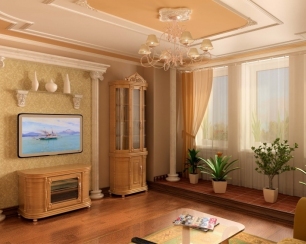 Декоративная лепнина из полиуретана в современных интерьерах