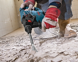 Демонтаж плитки