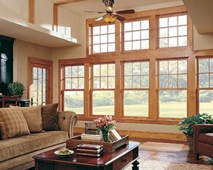 Сосновые окна: красота от природы