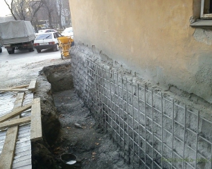 Усиление прочности фундамента