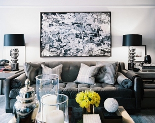 Стильное декорирование стен помещений