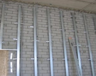 Способы крепления гипсокартона на стену