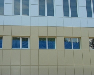 ґасадные металлические кассеты – современный материал для облицовки зданий