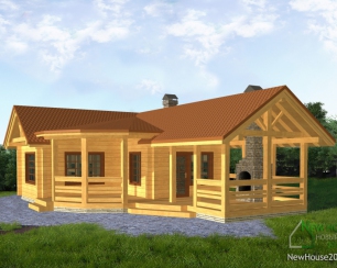 Коммуникации в доме из клееного бруса