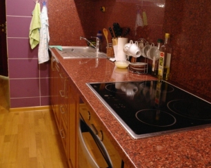 Столешницы из гранита – современное решение для любой кухни