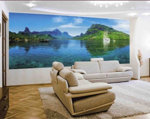 Как самому поклеить фотообои