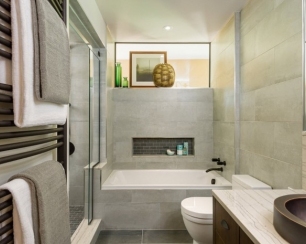 Насколько актуально применение керамической плитки для отделки ванной комнаты и кухни