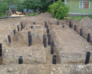 Как построить фундамент столбчатого типа