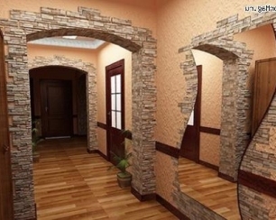Коридорные арки и их виды