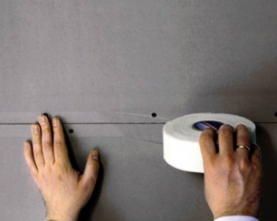 Шпаклевка потолка из гипсокартона