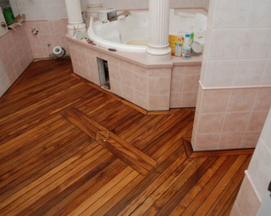 Напольное покрытие для ванной комнаты