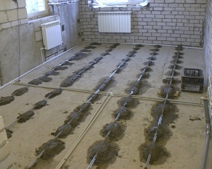 Маяки для выравнивания пола