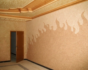 Жидкие обои – современный материал для отделки стен