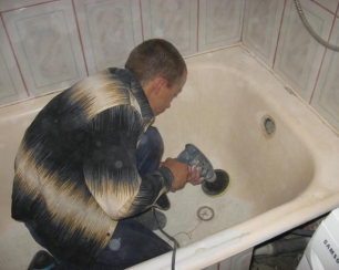 Как отчистить старую ванну от грязи