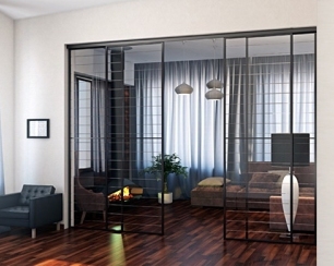 Оптимизируем пространство с помощью стеклянных перегородок