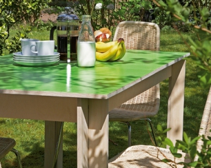 Как отреставрировать мозаичный стол для сада