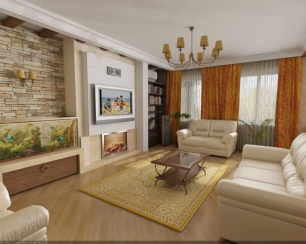 Как оформить зал в квартире