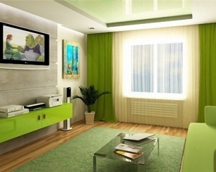 Сочетание цветов в интерьере