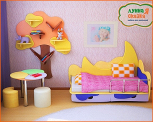 Обстановка детской комнаты