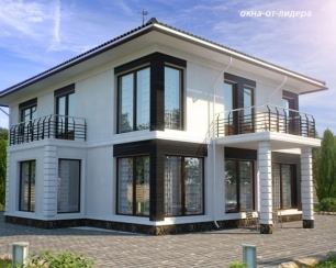 Остекление коттеджей и установка окон в Челябинске