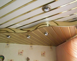 Реечные подвесные потолки