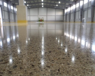 Полы из полированного бетона