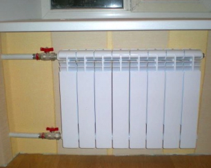 Как установить радиатор