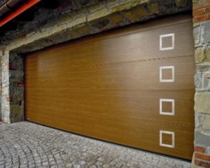Как сделать ворота гаражные секционные своими руками
