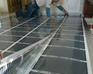 Монтаж теплого пола под ковролин: недорого и качественно